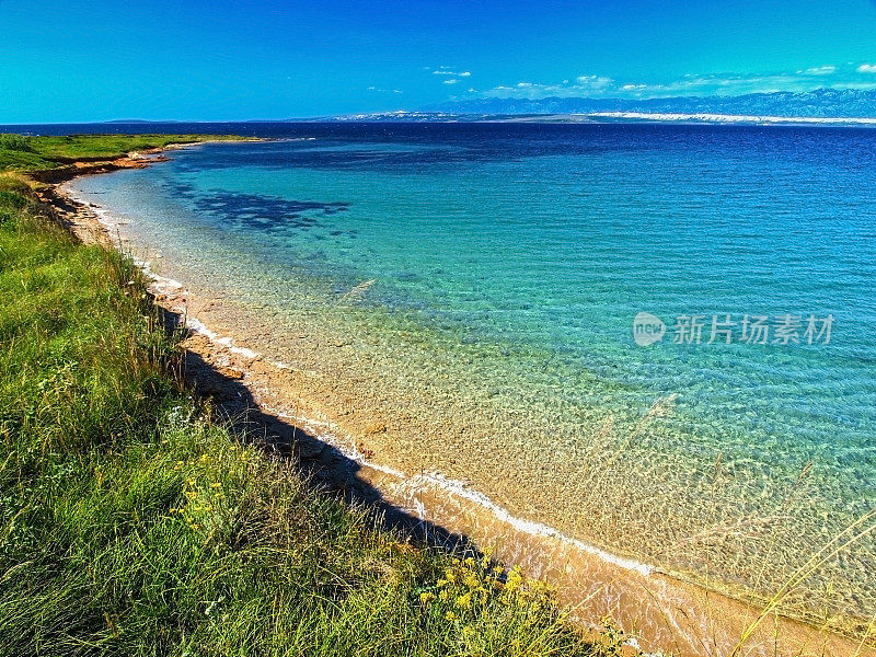 天堂亚得里亚海海滨