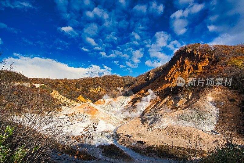 地狱谷登别谷是北海道札幌最受欢迎的旅游目的地之一