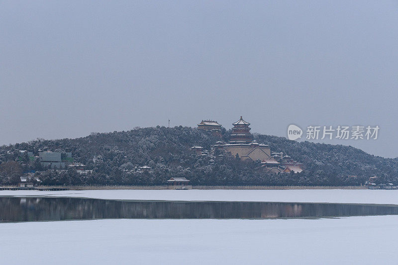 雪后的颐和园