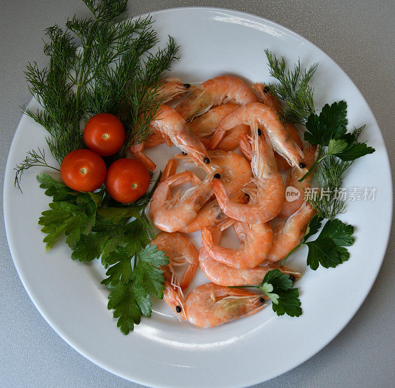 虾(拉丁语。Caridea)作为美食-美味