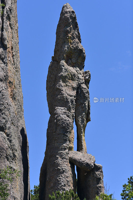 花岗岩尖顶，南达科塔，美国