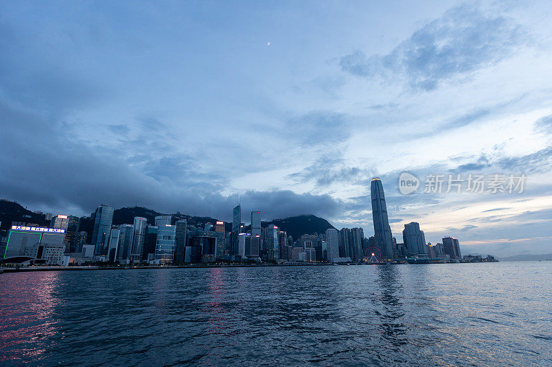 香港的天际线