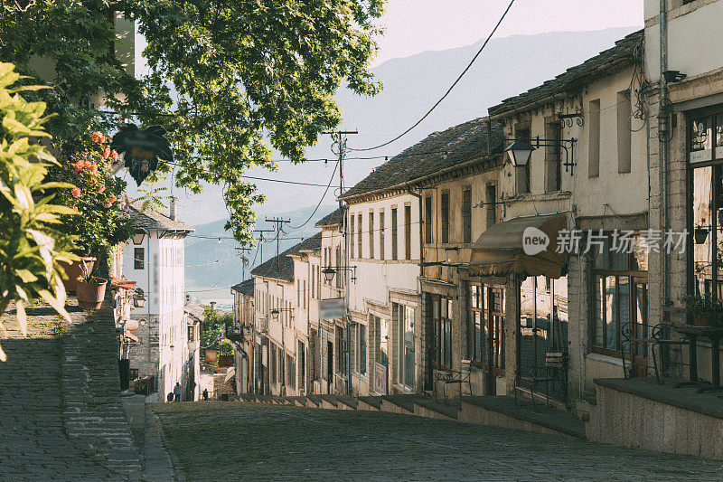 街Gjirokaster