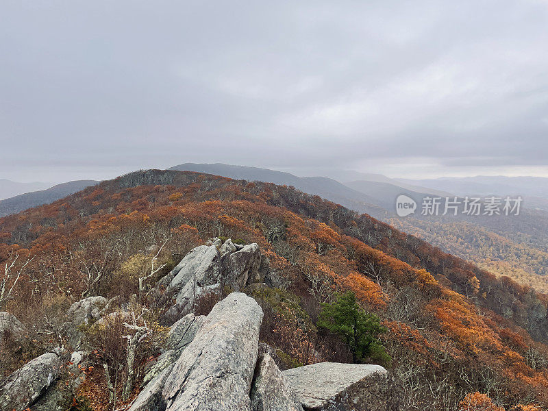 谢南多亚国家公园-蓝岭山脉-荒野景观