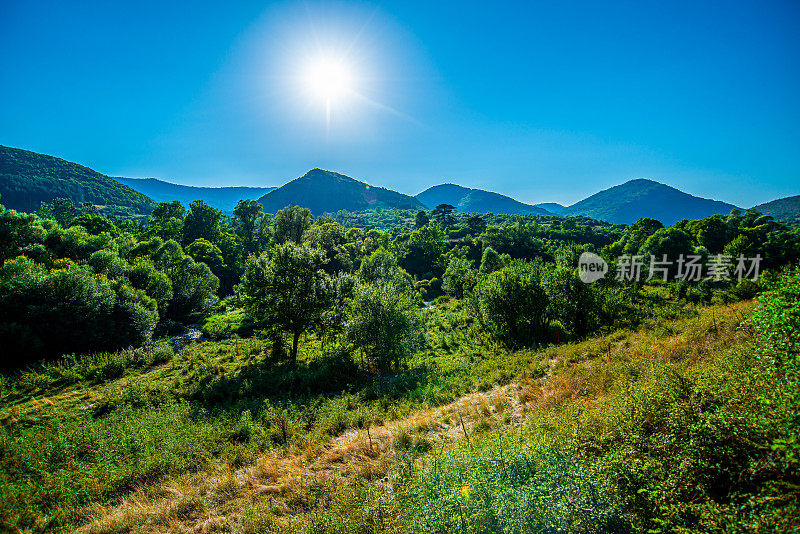 塞尔维亚斯塔拉普拉尼纳山的景观