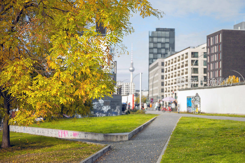 现代柏林的秋天Friedrichshain