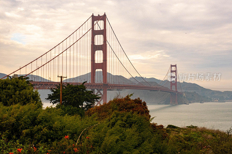 美国旧金山的金门大桥