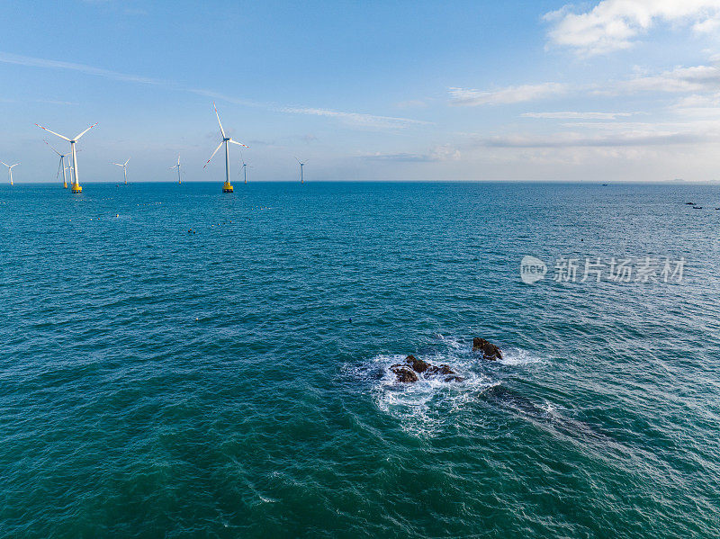 海上风电航拍