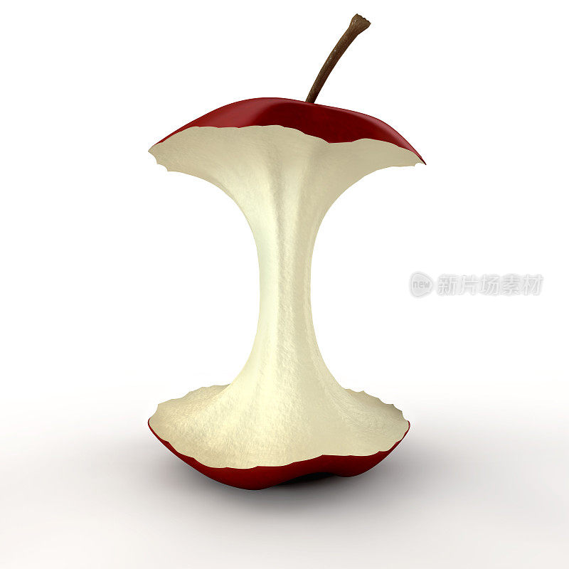 苹果核孤立