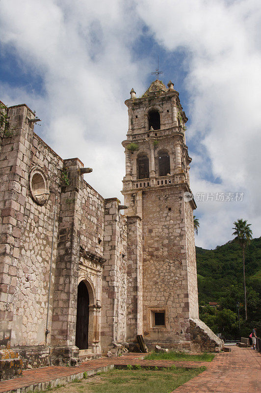 古老的墨西哥教堂
