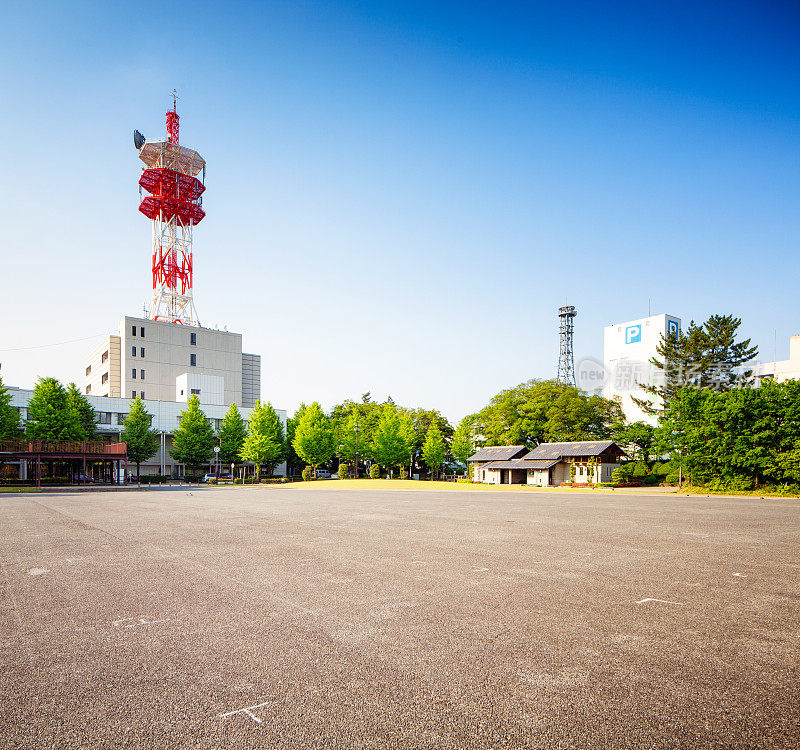 日本高崎空停车场与广播大楼