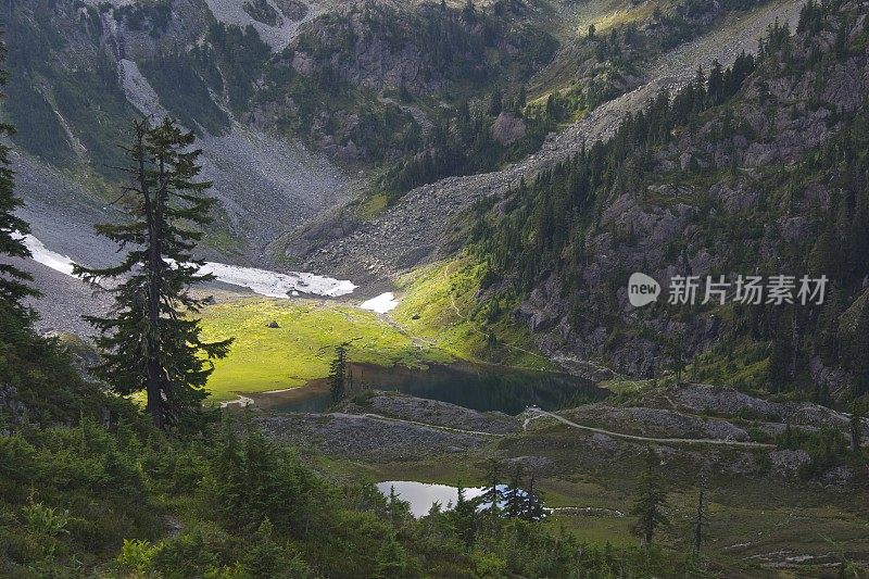 巴格利湖盆