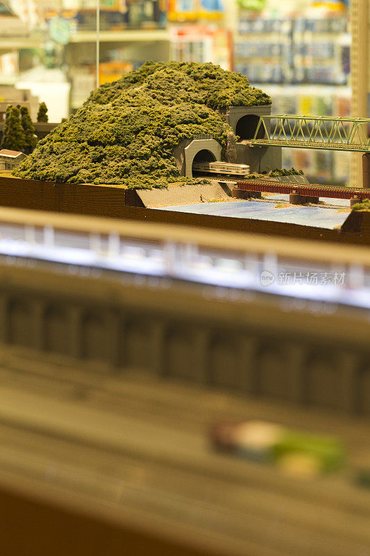 模型火车过桥