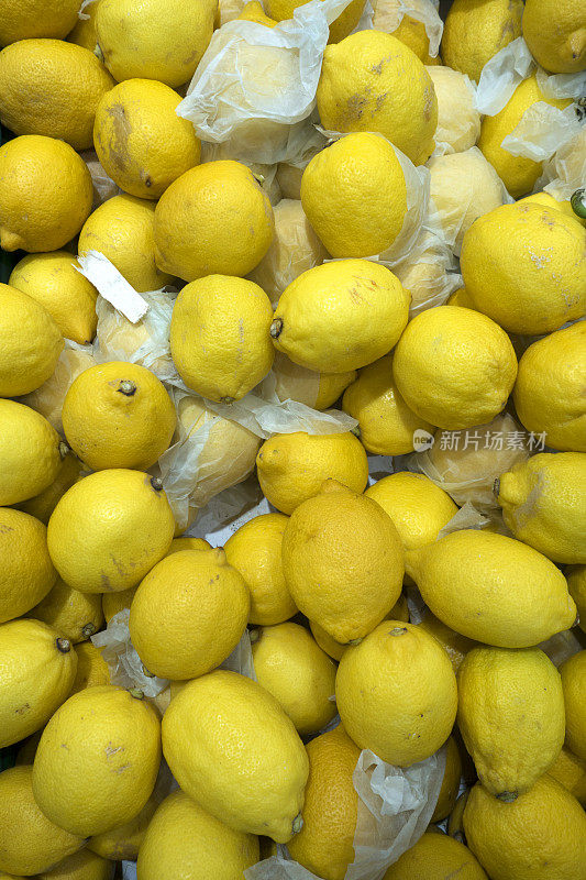 农贸市场的柠檬