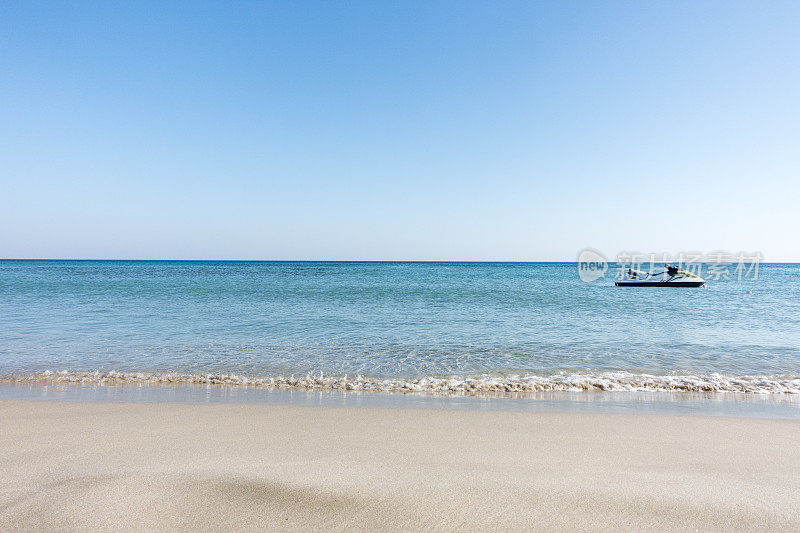 海滩上的海景