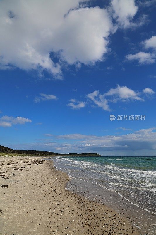 安霍尔特岛，丹麦-南部海滩