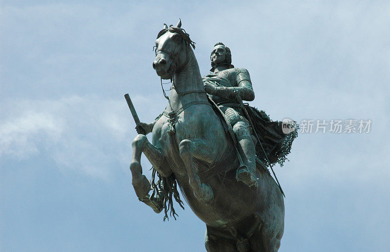 马德里的菲利普四世骑马雕像