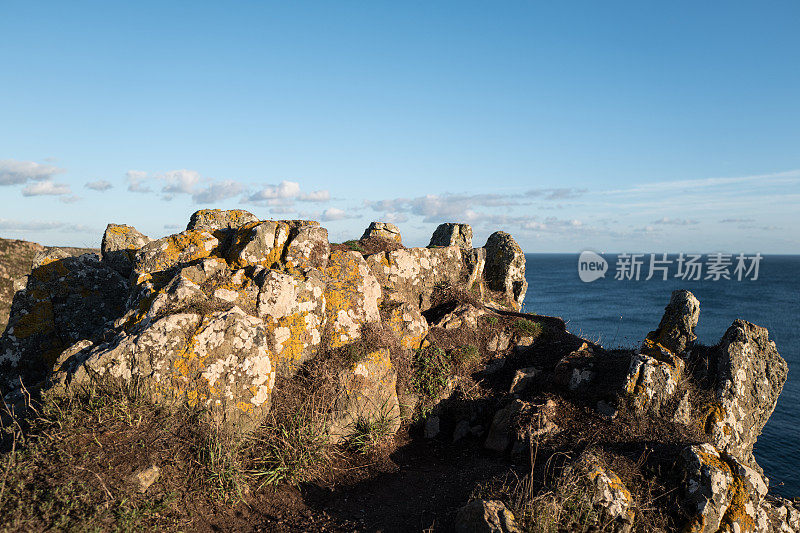 岩层,康沃尔。