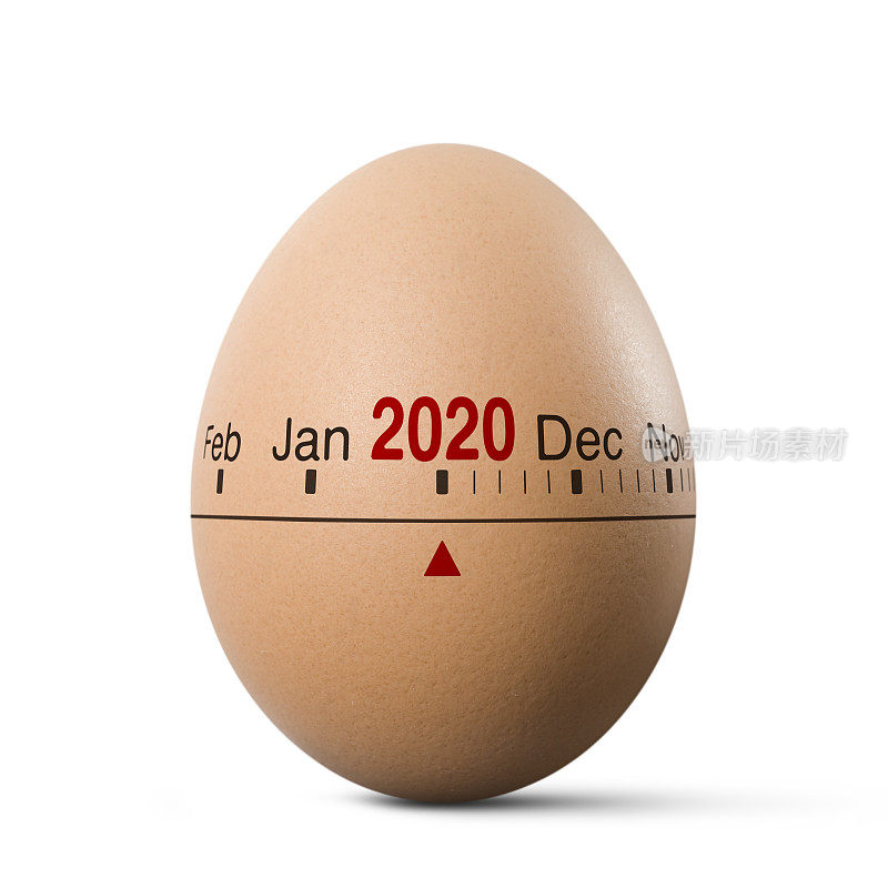 新2020年。煮蛋计时器。