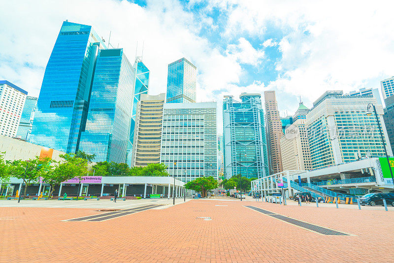 香港中环的城市广场