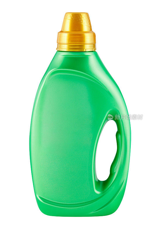 绿色液体洗涤剂瓶