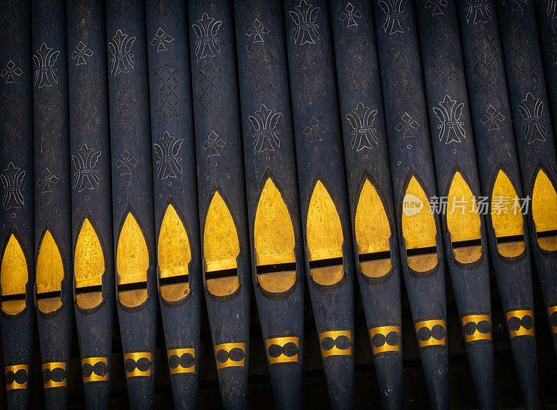 装饰性的管风琴
