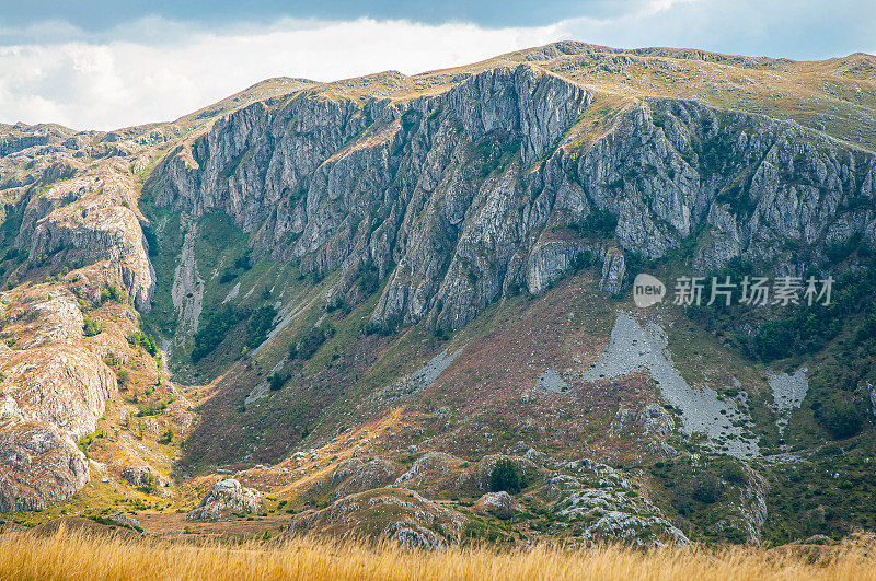 欧洲黑山的Durmitor山