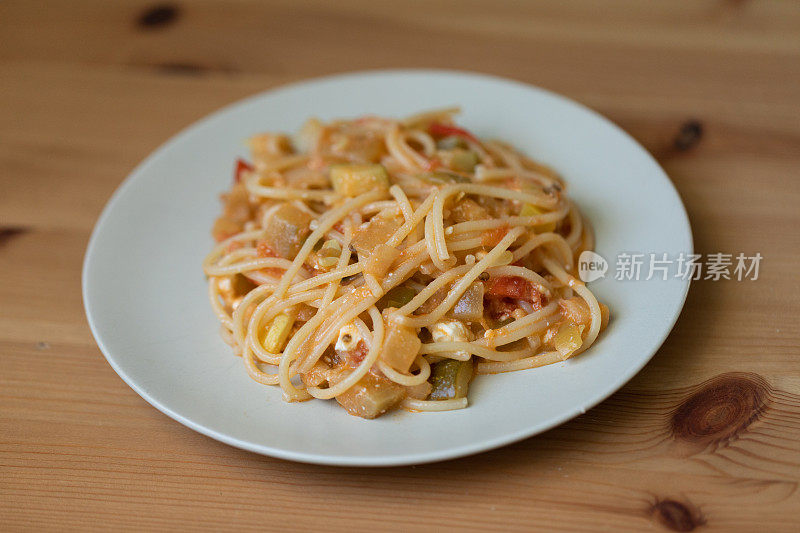 杂烩面食素菜