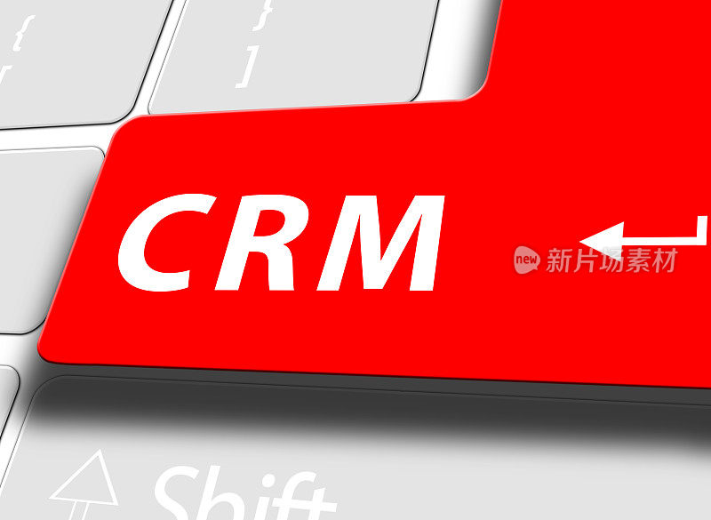 电脑键盘上的CRM按钮