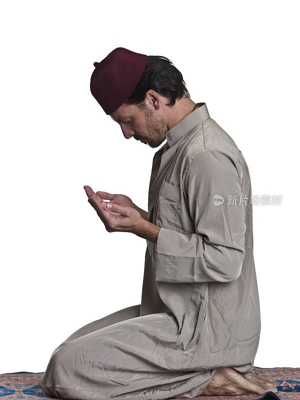 穆斯林男人祷告