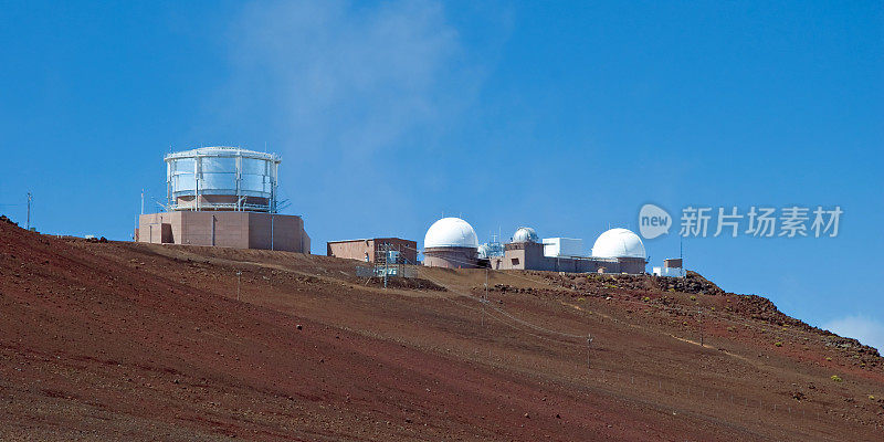 毛伊岛哈雷阿卡拉国家公园的天文台