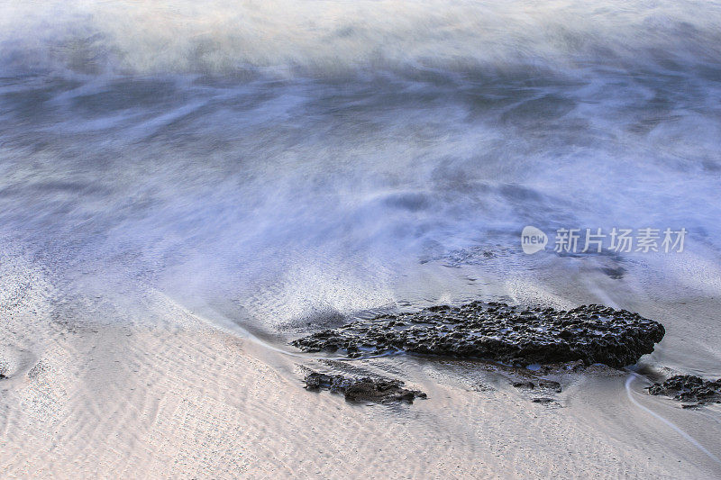 模糊运动流水