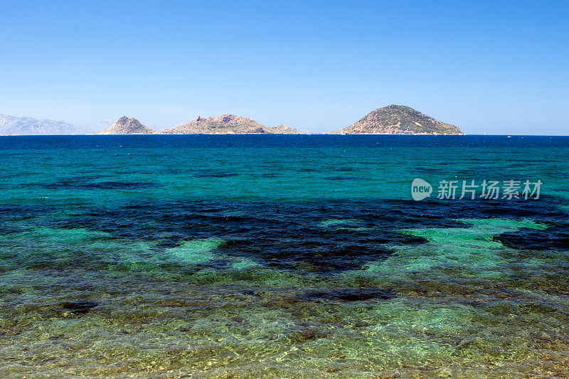 海景，海水清澈