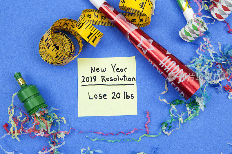 新年立志:减肥