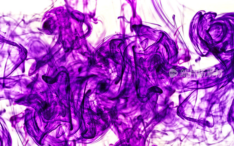 抽象的紫色痕迹