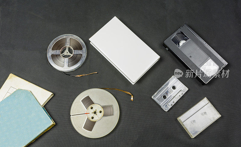 磁带的种类及其包装。