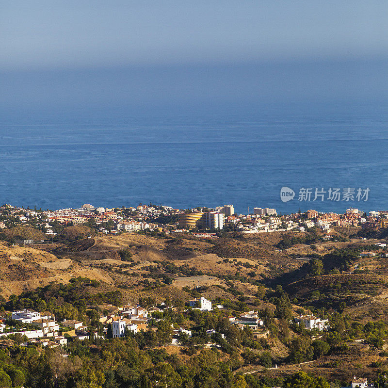 米哈斯，地中海小镇，靠近安达卢西亚的马拉加。