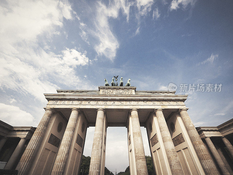 德国柏林的班登堡门