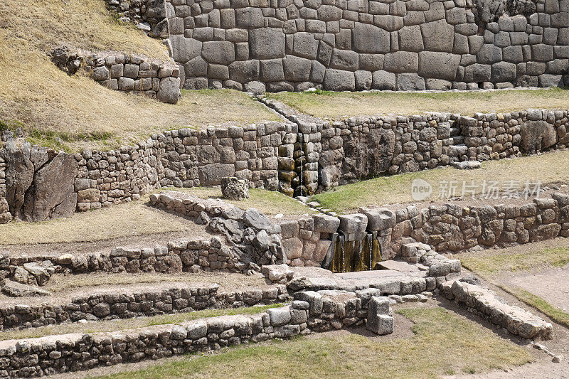 秘鲁库斯科附近的坦博马凯印加遗址