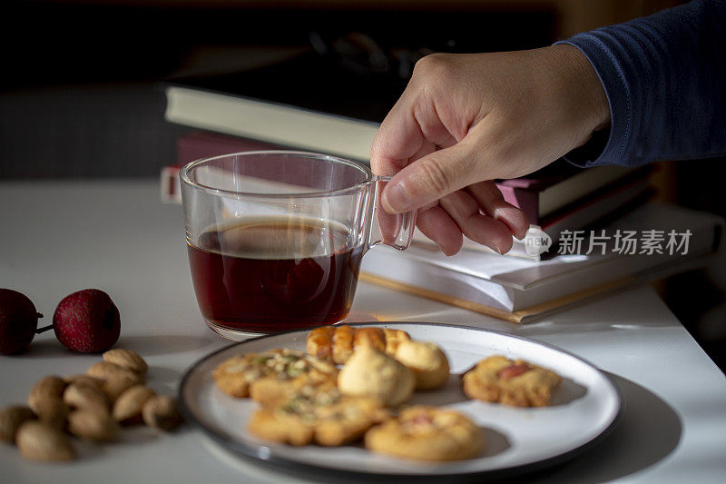 自制饼干和下午茶