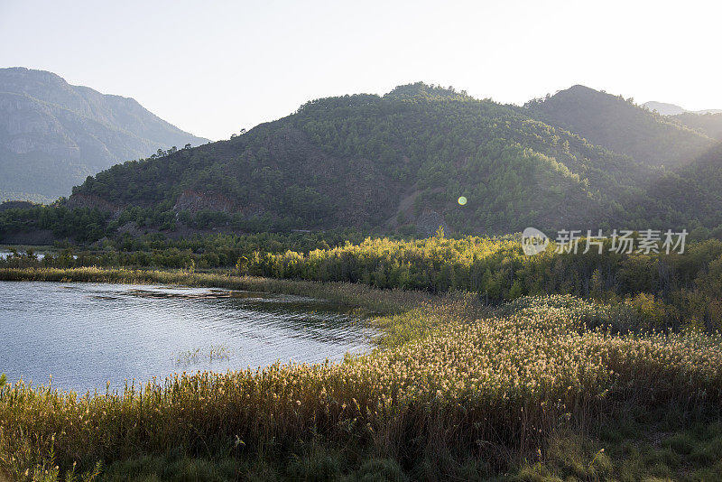 湖景