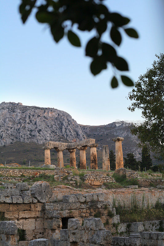 阿波罗神庙，古希腊科林斯