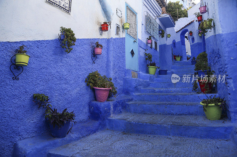 街Chefchaouen