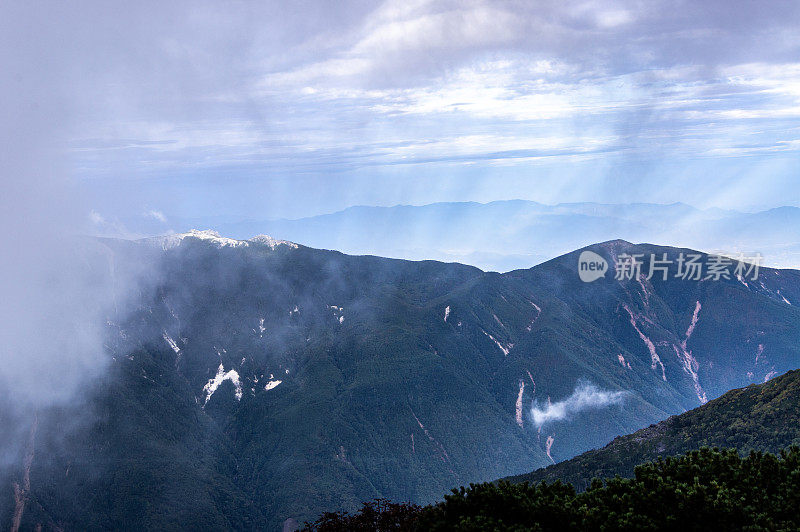 南阿尔卑斯山,日本山梨县县