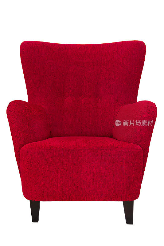 红色的扶手椅