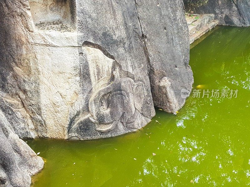 Isurumaniya寺庙，Anuradhapura，斯里兰卡