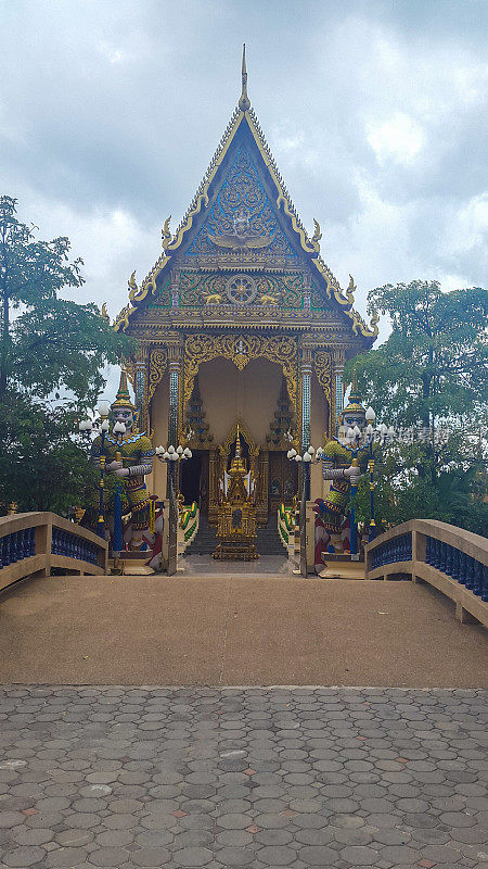 泰国苏梅岛的白莱寺