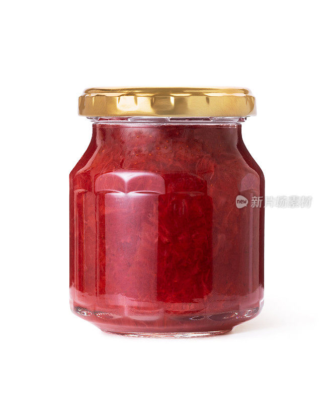 草莓果酱玻璃罐