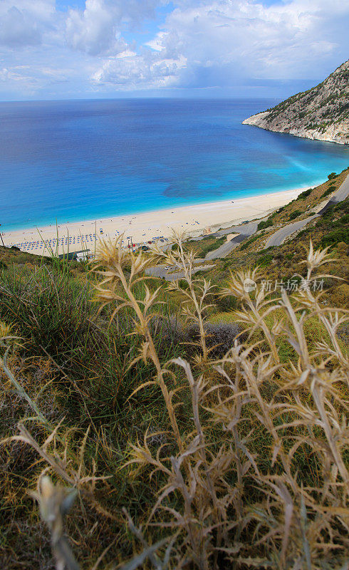 Myrtos海滩