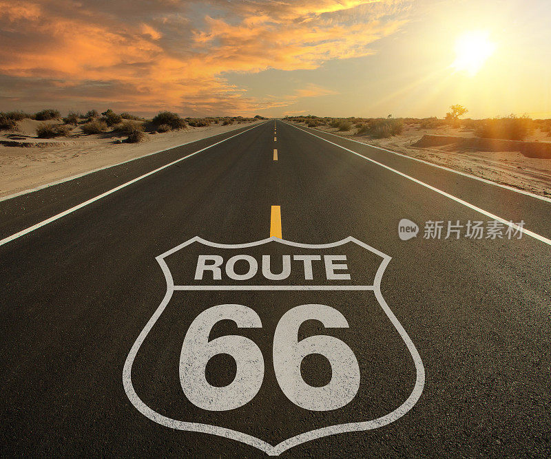 历史悠久的66号公路